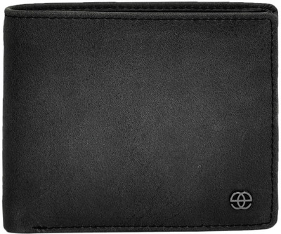 

Eske Men Grey Genuine Leather Wallet(6 Card Slots), Graphite