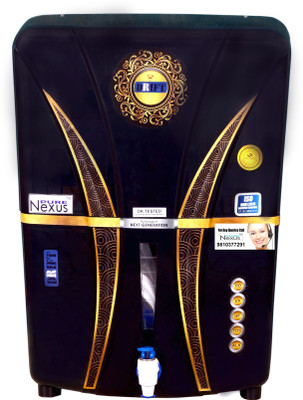 

NEXUS PURE DRIFT 4 ALKALINE 14 L RO + UV + UF + TDS Water Purifier(Black)