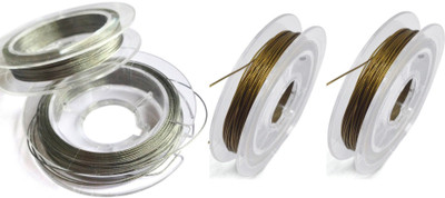

Aumni Crafts Jewelry Making Gear Wire Steel Tiger Tail Wire