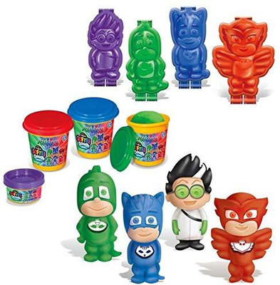 

Bestie Toys 3D Modeling Dough with 4 Fun Moulds