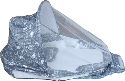 

Kiddale Newborn Infant Separated Portable and Foldable Bed, Baby Crib with Mosquito net, Lights and Music to ensure baby sleeps peacefully and safely Infant Separated Portable and Foldable Bed MULTI FUNCTION CRIB WITH SOOTHING SOUND AND LIGHT(Fabric, Grey