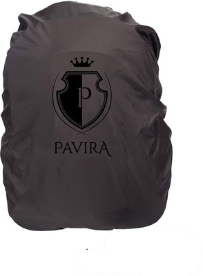 

PAVIRA Capsule Rain cover for 25 Backpack(Black)