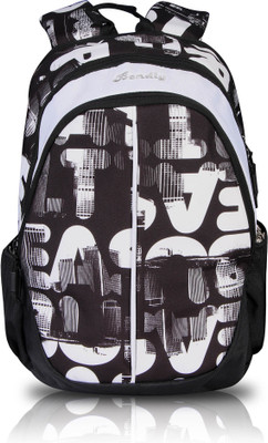 

Bendly School Bag | College Bag 30 Backpack(Multicolor), Black