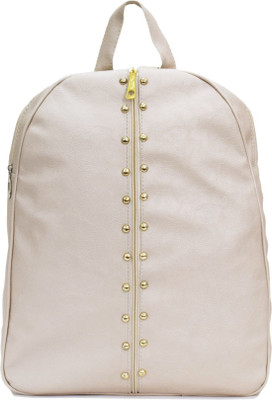 

SARA ST_BAG_100 15 L Backpack(Beige), Light beige