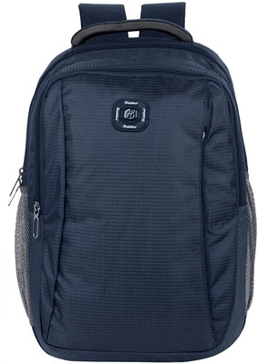 

Hot Shot Polyester School, Collage and Casual 28 L Standrad Size Backpack(Blue, Grey)