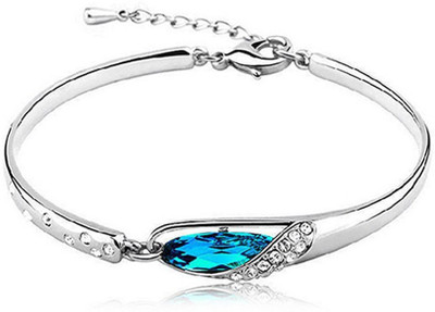 CHOOSEBERRY Alloy Cubic Zirconia Rhodium Bracelet