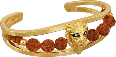 Dzinetrendz Brass Gold-plated Cuff
