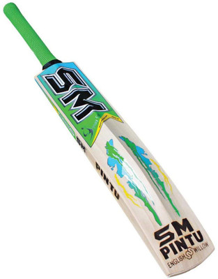 

SM SKIPPER English Willow Cricket Bat(, 1100
