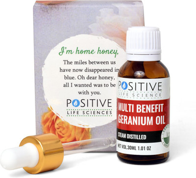 

Positive Multi Benefit Geranium Essential Oil for skin & hair(30 ml)