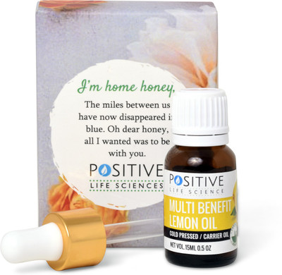 

Positive Multi Benefit Lemon Oil for Skin & Hair(15 ml)