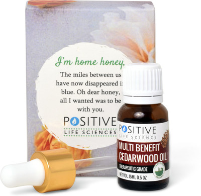

Positive Multi Benefit Cedarwood Essential Oil for skin & hair(15 ml)