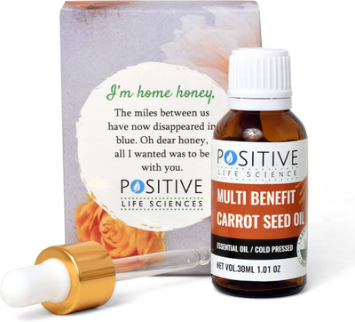 

Positive Cold Pressed Carrot Seed Oil for Skin & Hair(30 ml)