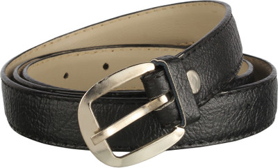 

SAE Men Casual Black Genuine Leather Belt