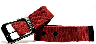 

Besto Men Casual Red Fabric Belt