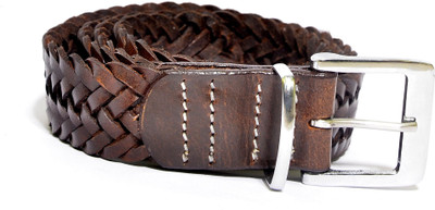 

Leathersmith Men & Women Casual Brown Genuine Leather Belt