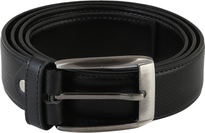 

TIE & CUFFS Men Casual, Formal Black Artificial Leather Belt