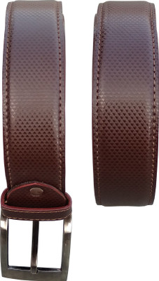 

TIE & CUFFS Men Casual, Formal Brown Artificial Leather Belt