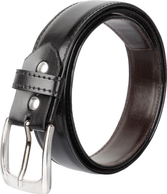 

Indian Fashion Men Formal Black Genuine Leather Belt