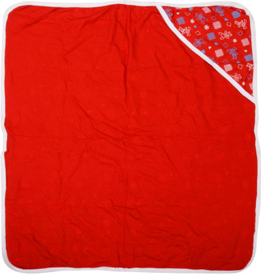 

VParents Printed  Swadding Baby Blanket(Cotton, Red