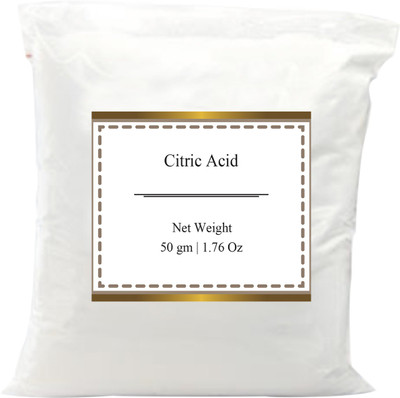 

AGM BIOTECH Pure Citric Acid, 50 gm, Best For Skin Lightening, Skin Hydration, Skin Whitening,(50 g)