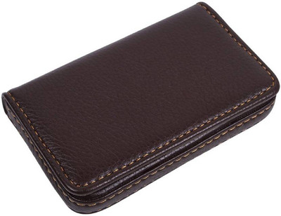 

FERRET 30 Card Holder(Set of 1, Brown)