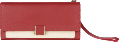 

Corium Casual Red Clutch