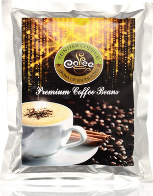 

sundar coffee aroma of south india SUNDAR PREMIUM ROASTED COFFEE BEANS Roast & Ground Coffee 900 g(Pack of 2)