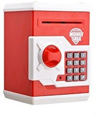 

Gadget Bucket Cash Bank with Smart Electronic LockCharacter May Vary Coin Bank(Multicolor)