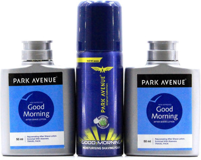 

Park Avenue Good Morning After Shave Lotion & Shaving Foam(Set of 3)