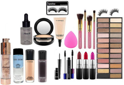 

caroline Eyelashes, PROFESSIONAL BEAUTY CHARMING FACE COMBO MAKEUP COMBO KIT(Set of 20)