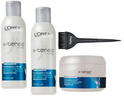 

Styling Hair Colour Brush,Loreal Professional X-tenso Care Shampoo(Pack Of 2),Masque(Set of 4)