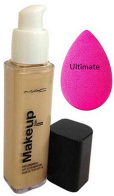 

Ultimate Sponge puff & Makeup Pro Longwear Foundation(Set of 2)