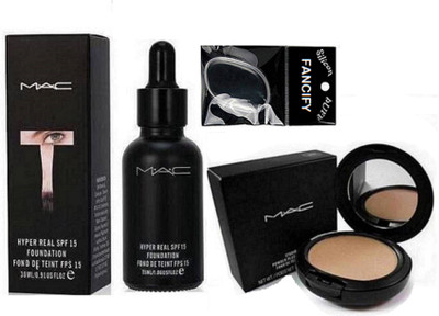 

Fancify Silicon Puff & Hyper Real Foundation & waterweight Compact(Set of 3)