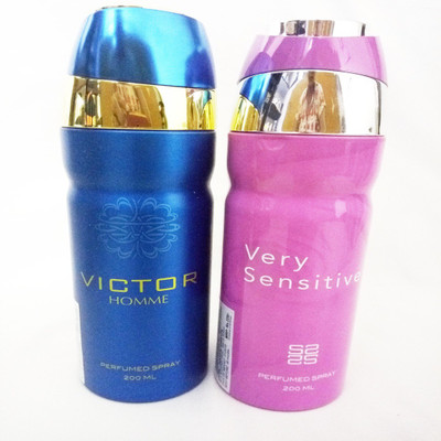 

ARQUS VICTOR AND VERY SENSITIVE Perfume Body Spray - For Men & Women(400 ml, Pack of 2)