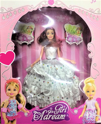 

TOYGALAXY A DREAM GIRL BARBIE DOLL(Pink)