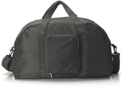 

BANQLYN Travel Duffel Gym Bag Sport Women Men Foldable Duffle Shoulder Bag Luggage Travel Duffel Bag(Black)
