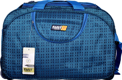 

Fast Fashion (Expandable) DUFFLE BAG FOR MEN AND WOMEN Travel Duffel Bag(Blue)
