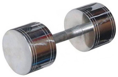 

StepInnStore ''BEST QUALITY'' Steel Chrome Plated 2*kg(Single piece) Fixed Weight Dumbbell(2 kg)