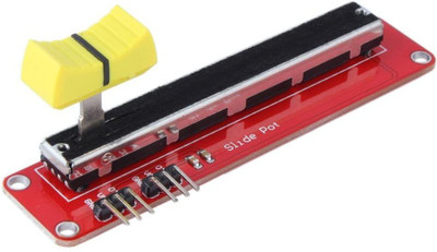 

PrimeRobotics 10K Electronic Sliding Potentiometer Module Adjustable Potentiometer Module Educational Electronic Hobby Kit