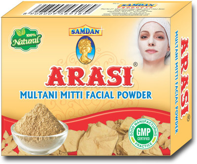 

ARASI Multani Mitti Face pack (Fullers Earth) - Set of 10(300 g)