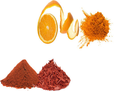 

PRAMSH Premium Quality Red Sandalwood 100gm & Orange Peel 400gm Powder Combo(500 g)