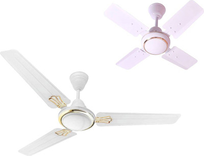 

Winstar DECOR 1200 MM + 600 MM COMBO OFFER 3 Blade Ceiling Fan(White, Pack of 2)