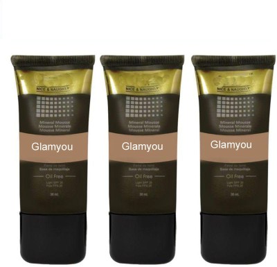 

Glamyou Foundation Pack of 3 Foundation(white)