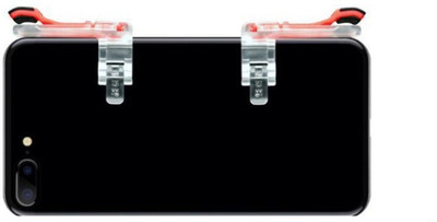 LS Letsshop Mobile Game Controller Gaming Accessory Kit(Transparent, Red, For Android, iOS)