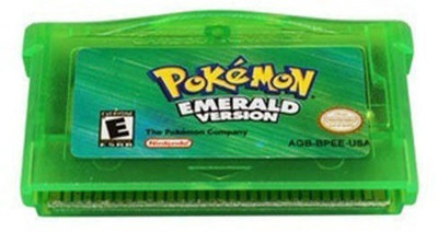 

TCOS Tech Pokemon Emerald Cartridge for GBA SP Gaming Accessory Kit(Green, For Wii)