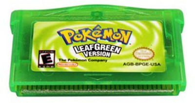 TCOS Tech Pokemon Leaf Green Cartridge for GBA SP Gaming Accessory Kit(Green, For Wii)