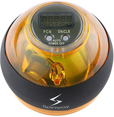 

Spinway Power Ball, Forearm strengthener, Wrist and forearm exerciser Gym Ball, Yellow