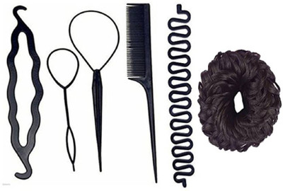 

Confidence Party wear Stylish Hair Accessories For Women And Girls, Black Hair Accessory Set(Black)