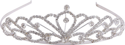

Go India Store HB00015 Hair Band(Silver)