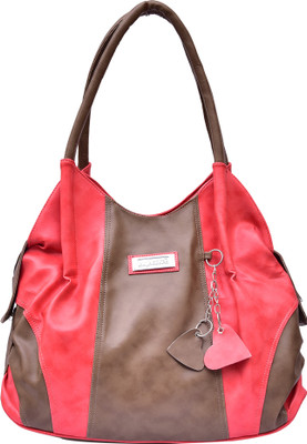 

Al Jazeera Shoulder Bag(Pink, Khaki), Khaki;pink